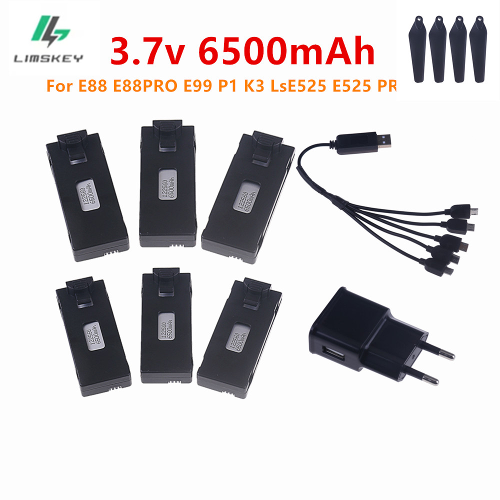 3.7V 6500Mah Lipo Battery and  - Eachine Drone E58 recension och pris