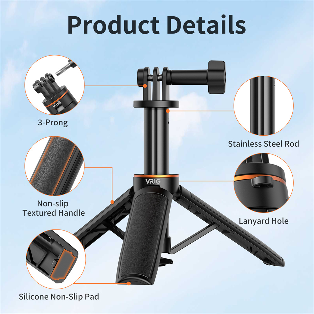 VRIG TP-35 Mini Extended Selfi - Dji Drone Mini 4 Pro recension och pris