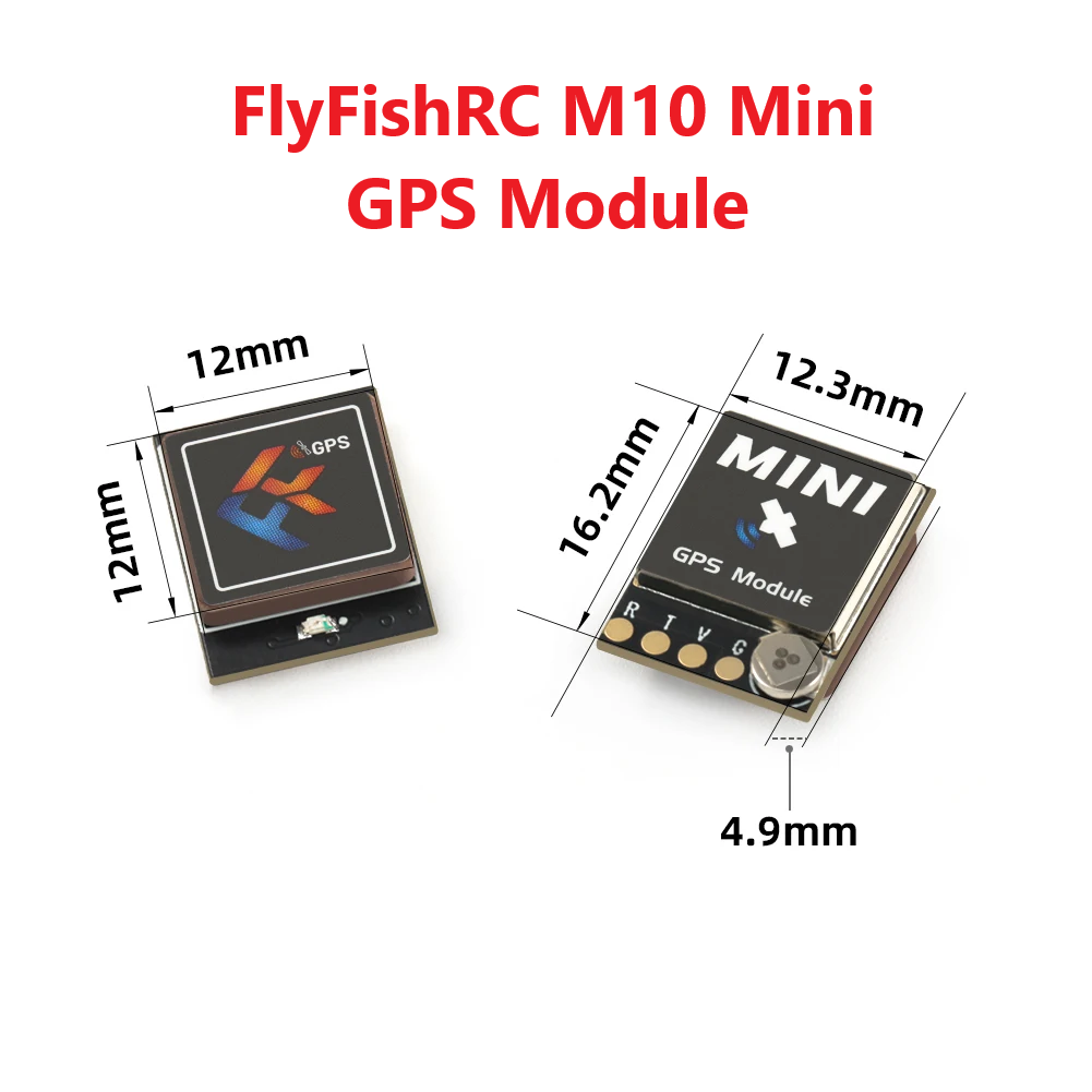 FlyFishRC M10 Mini GPS Module  - Drone Kit Long Range recension och pris