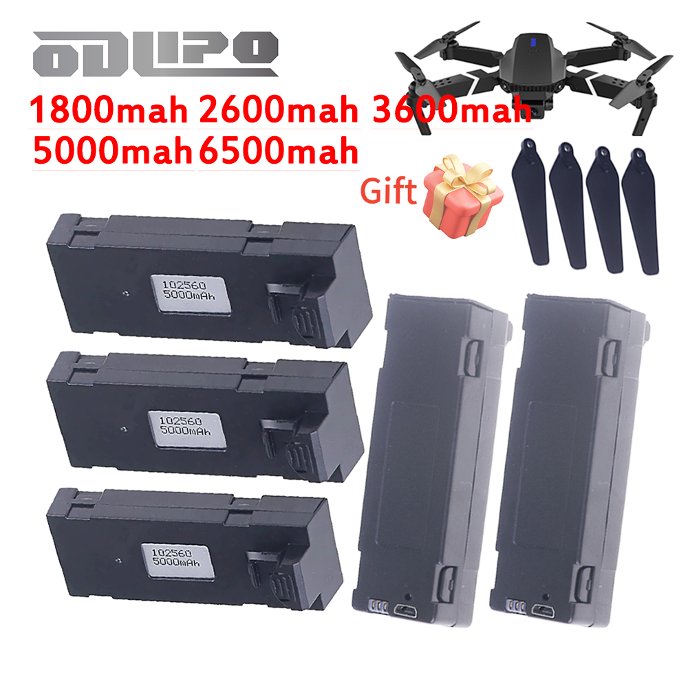 NEW Upgrade E88 Battery 6500ma - Eachine Drone E58 recension och pris
