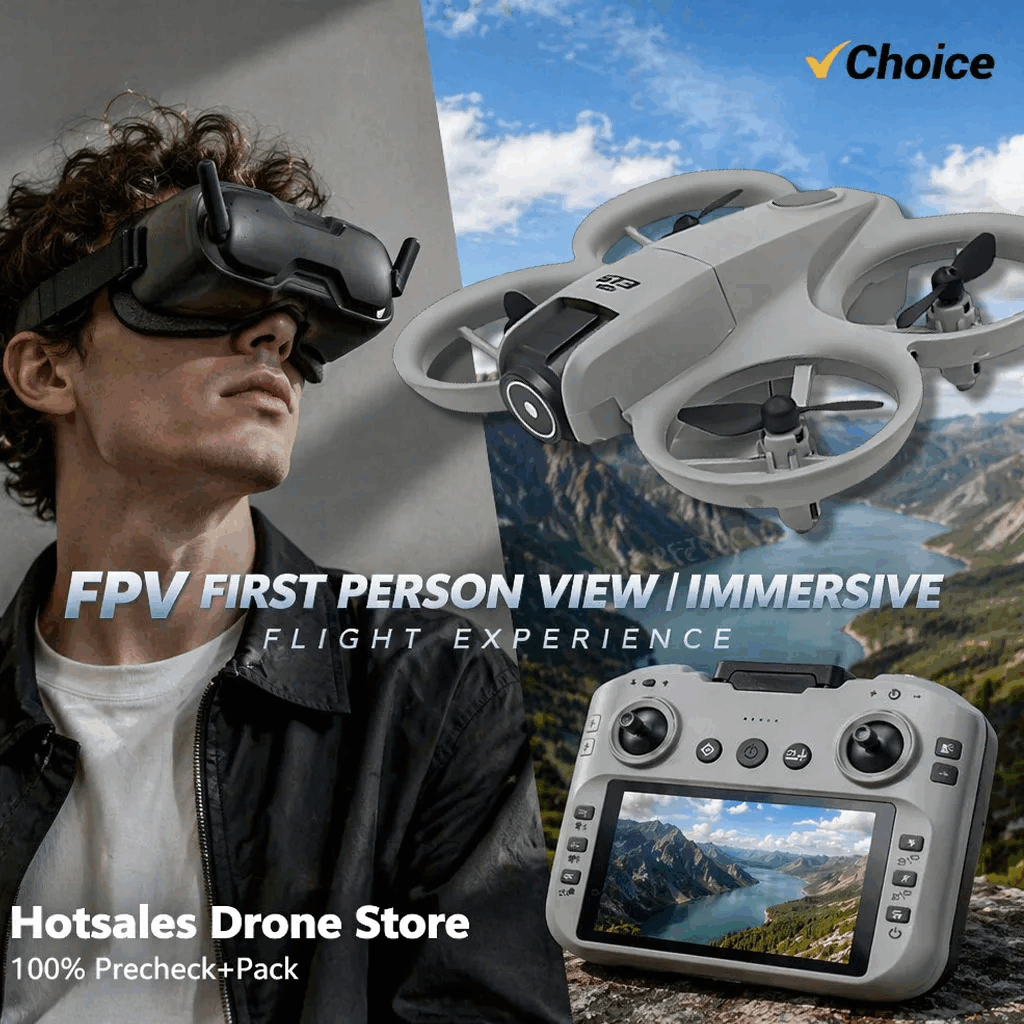 GT3 Mini Drone 4K/8K HD Profes - Drone Kit Tricopter recension och pris